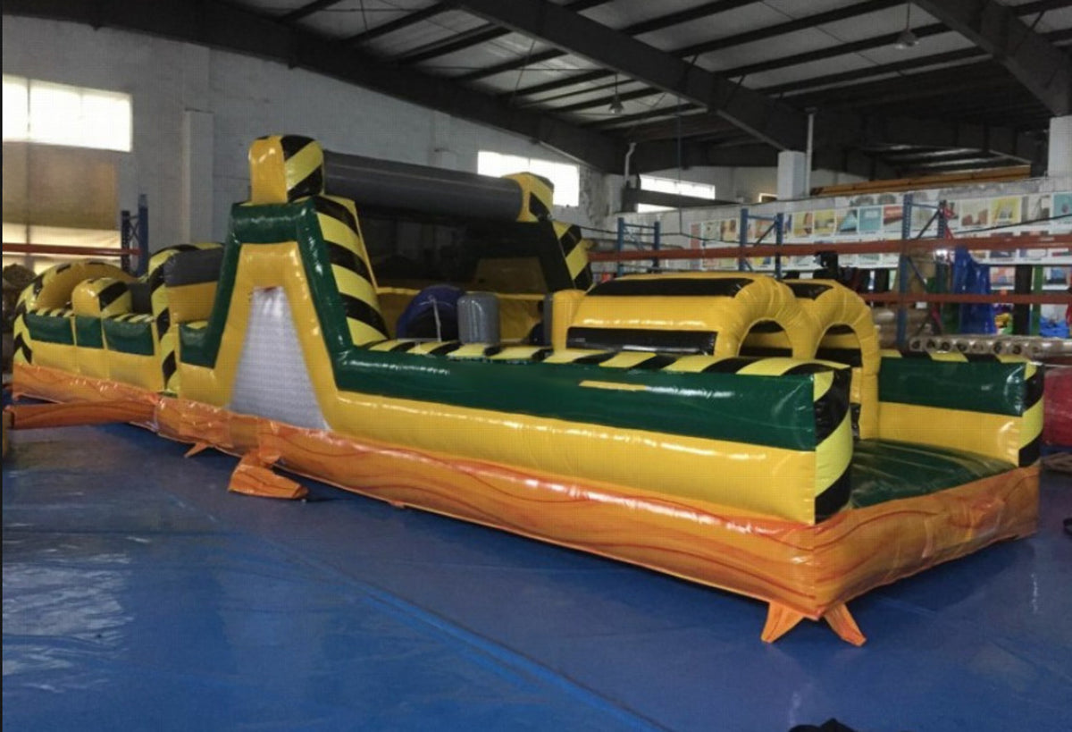 40ft Inflatable Obstacle Course – Commercial Obstacle Run for Party & Event