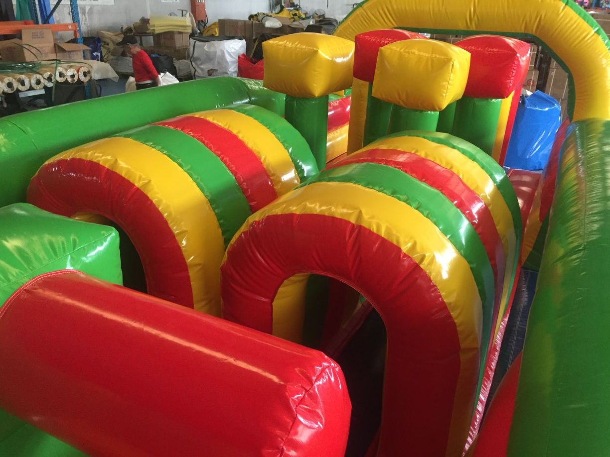 Giant Commercial Inflatable Obstacle Course