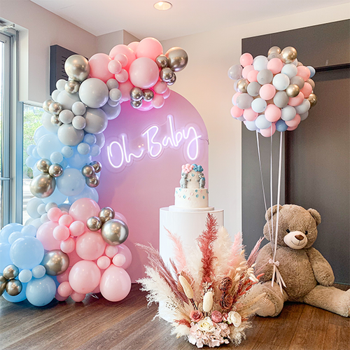 Load image into Gallery viewer, Teddy Bear Baby Shower (Pastel Pink)
