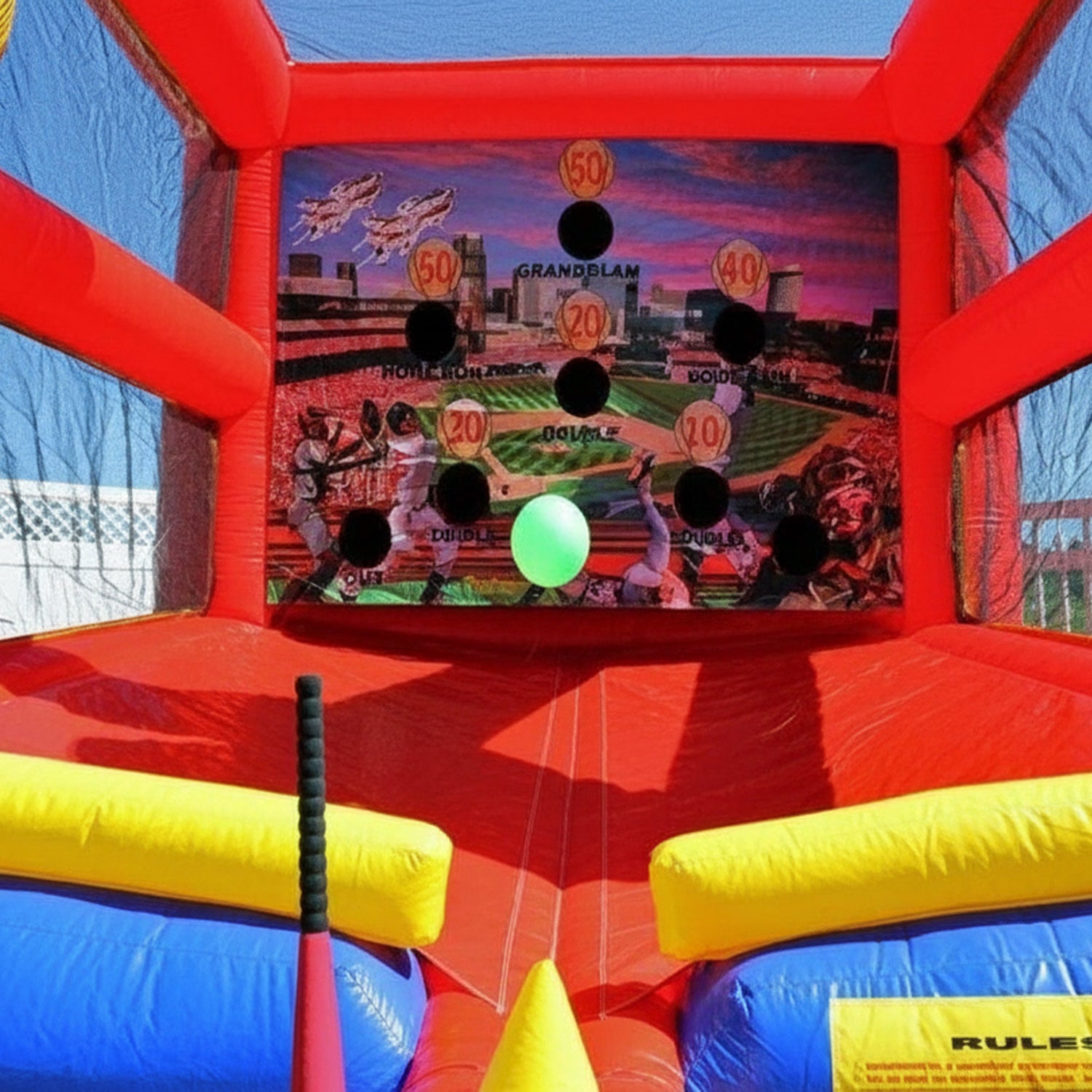 Inflatable Games Batter up Baseball Game