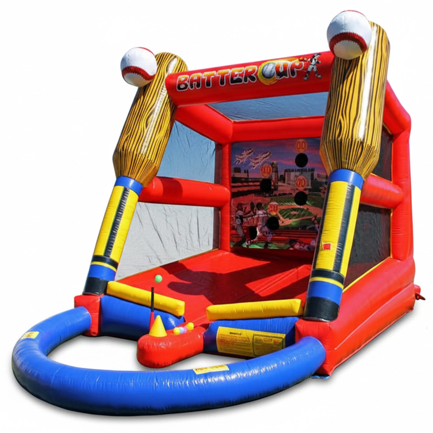 Inflatable Games Batter up Baseball Game
