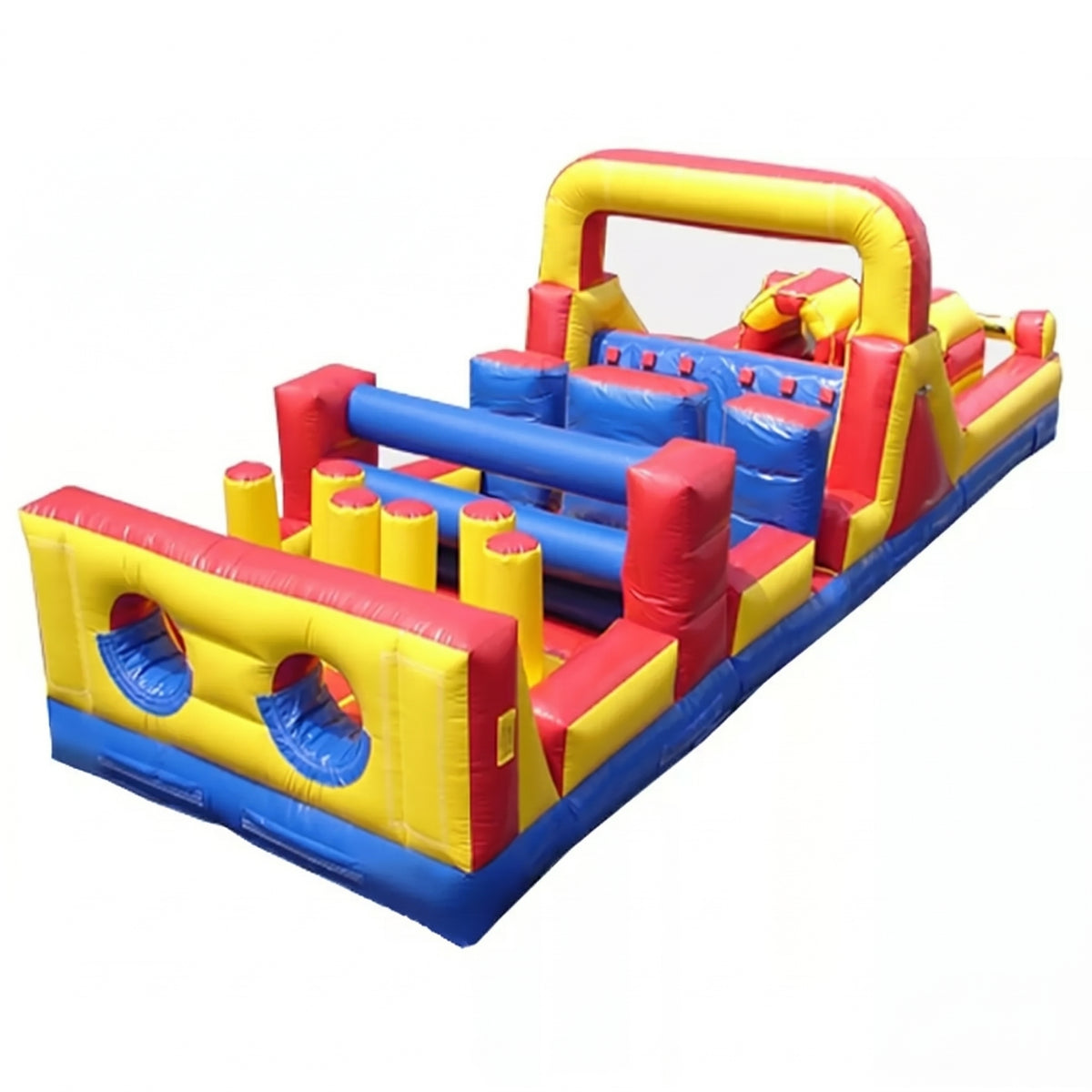 7 Element Obstacle Course Inflatable – Commercial Inflatable Obstacle Course