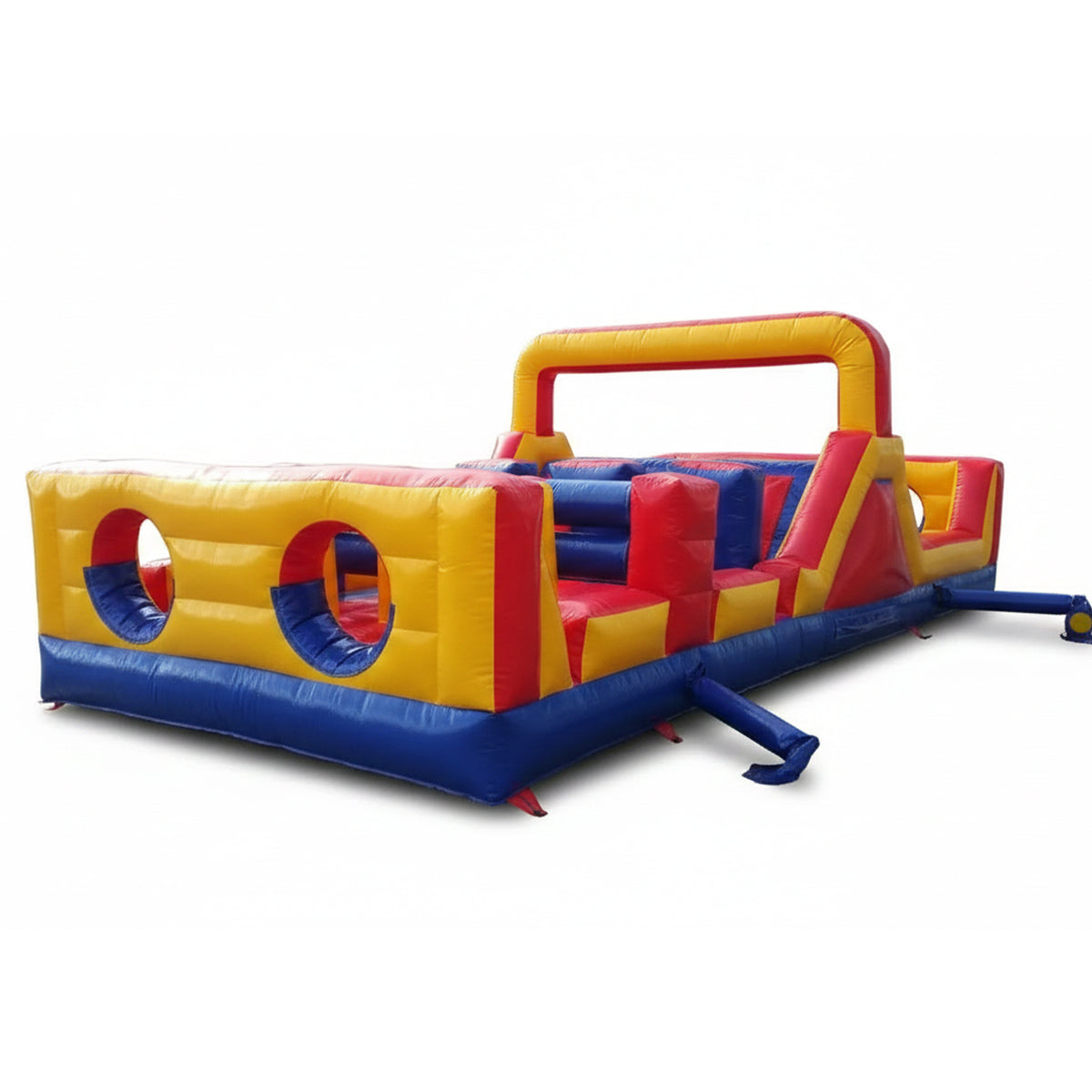 7 Element Obstacle Course Inflatable – Commercial Inflatable Obstacle Course