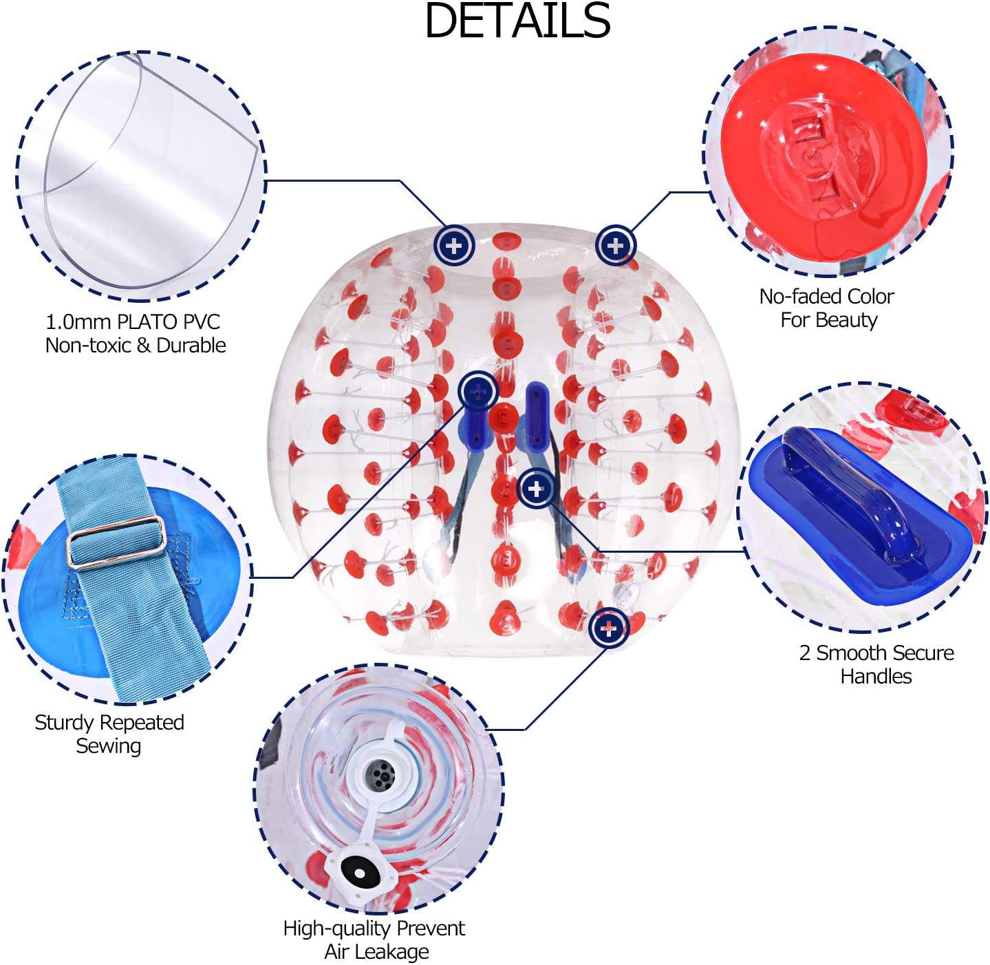 Inflatable Bumper Ball - Commercial Grade
