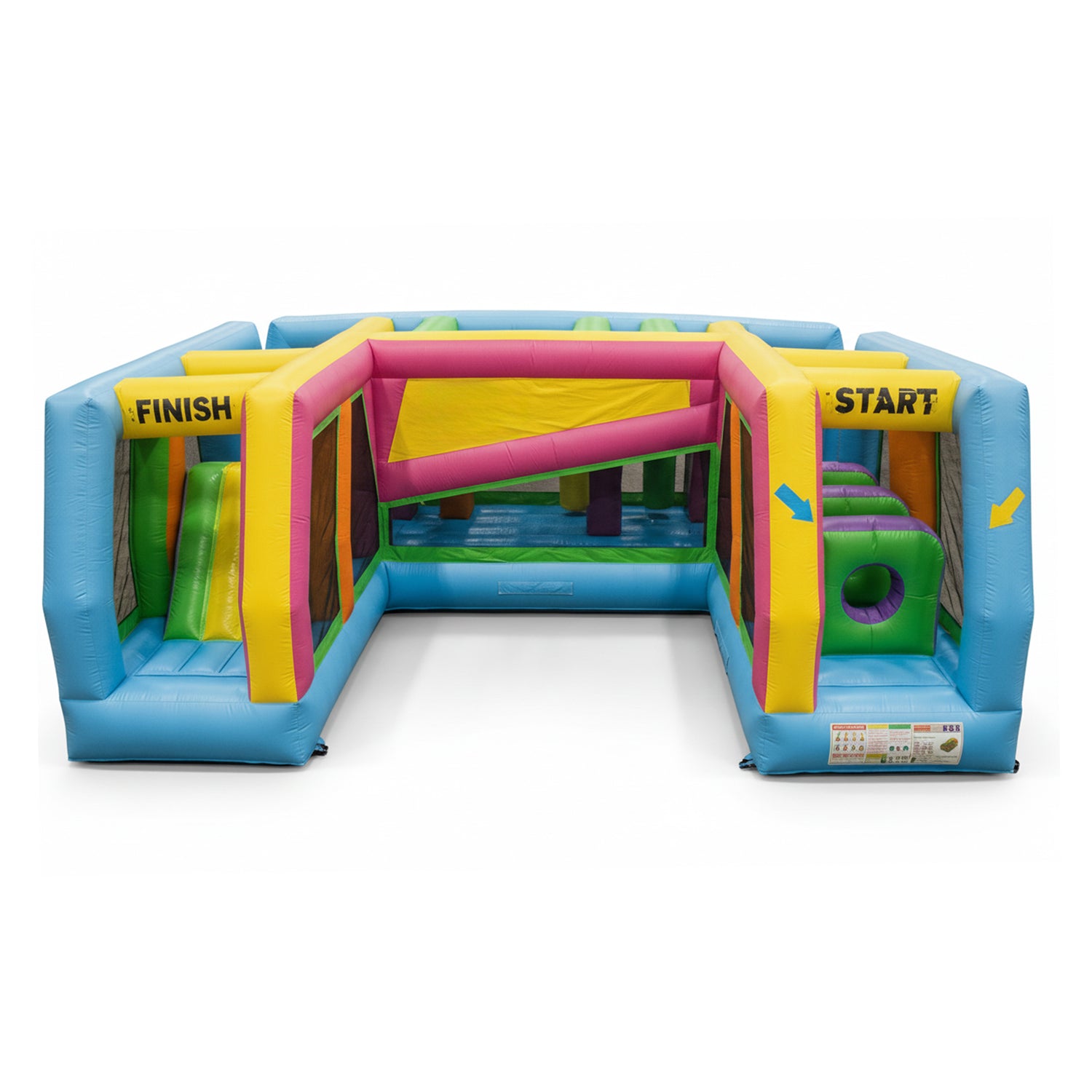 Xtreme Ninja Combo Obstacle Course – Commercial Grade Inflatable