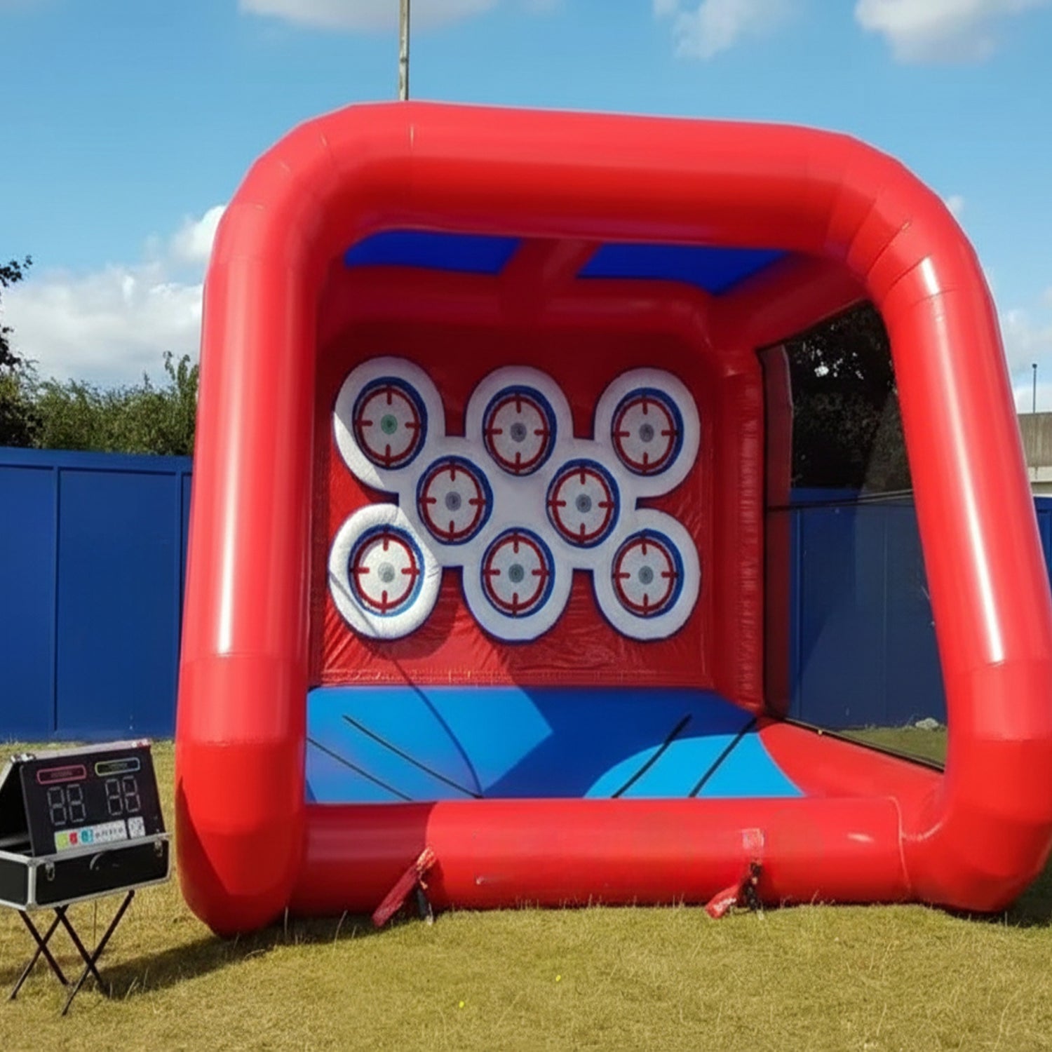 Inflatable Combi Sport Arena With Ips (Red)