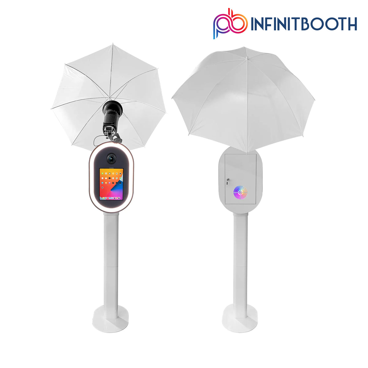 Nova DSLR iPad Photo Booth – Premium LED Shell for High-End Events