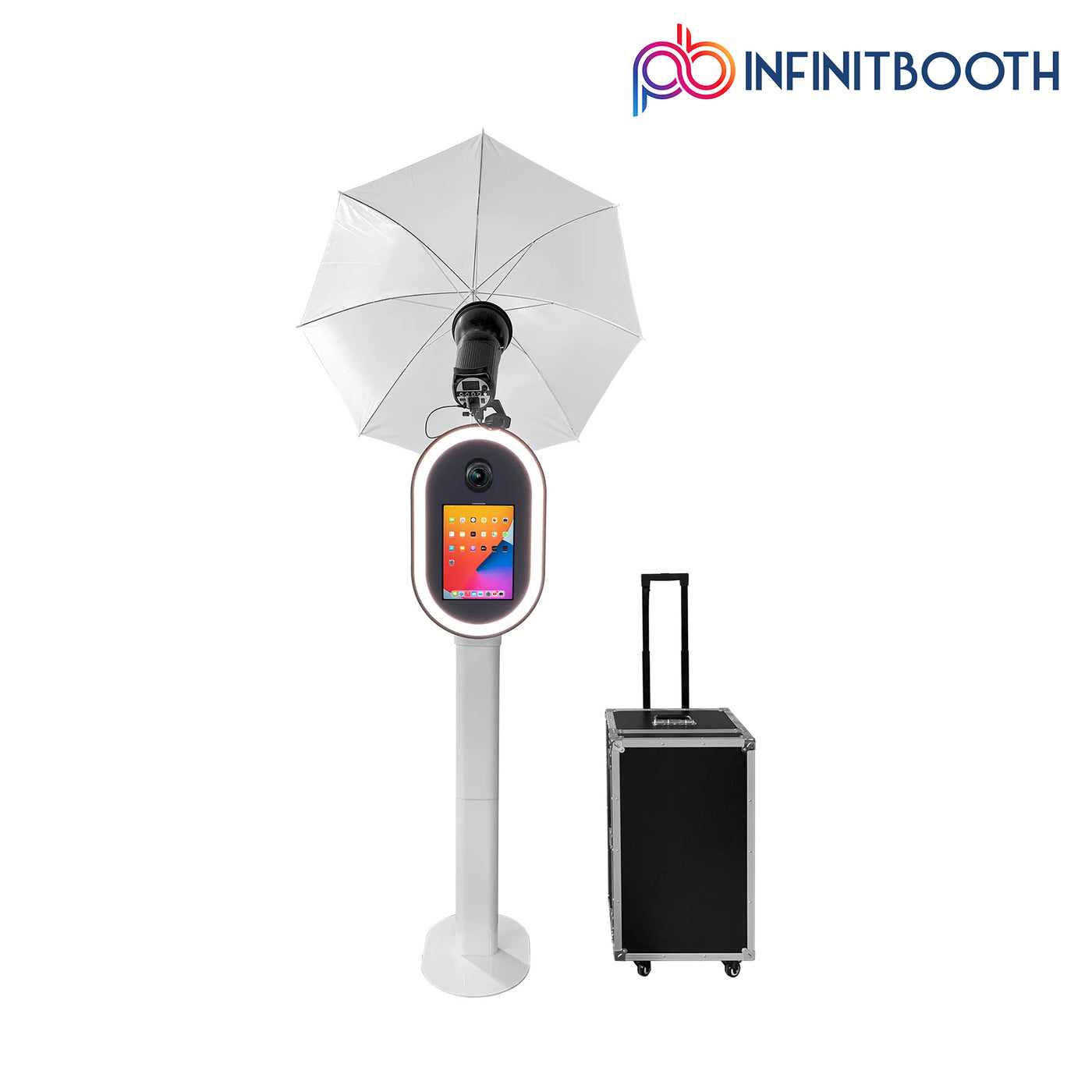 Nova DSLR iPad Photo Booth – Premium LED Shell for High-End Events