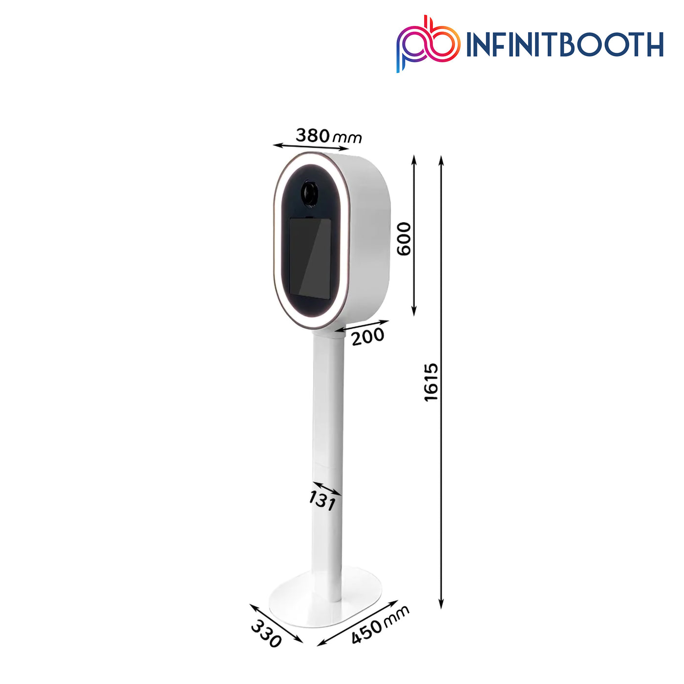 Nova DSLR iPad Photo Booth – Premium LED Shell for High-End Events