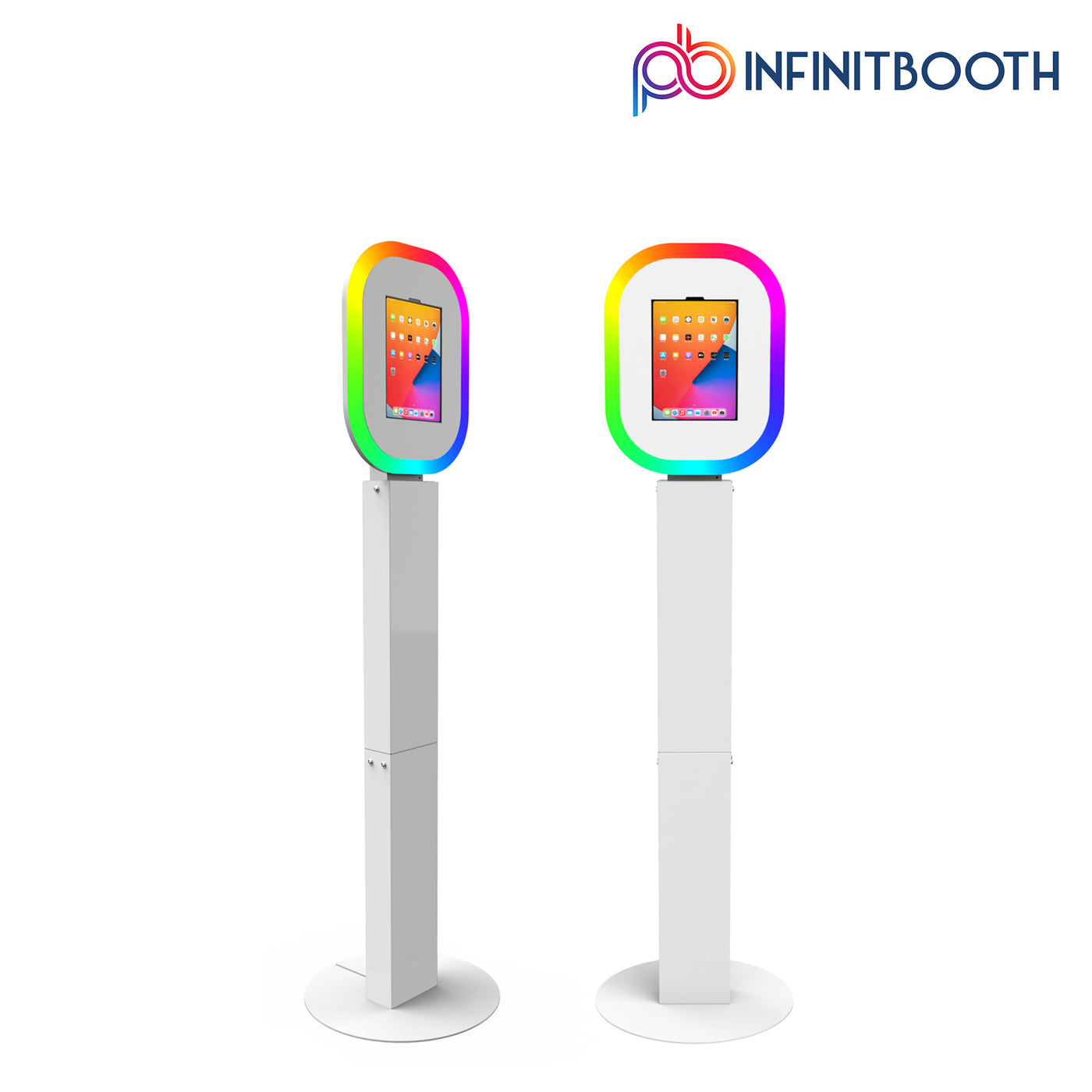 GlowSnap iPad Photo Booth – Portable LED Shell for Weddings & Events