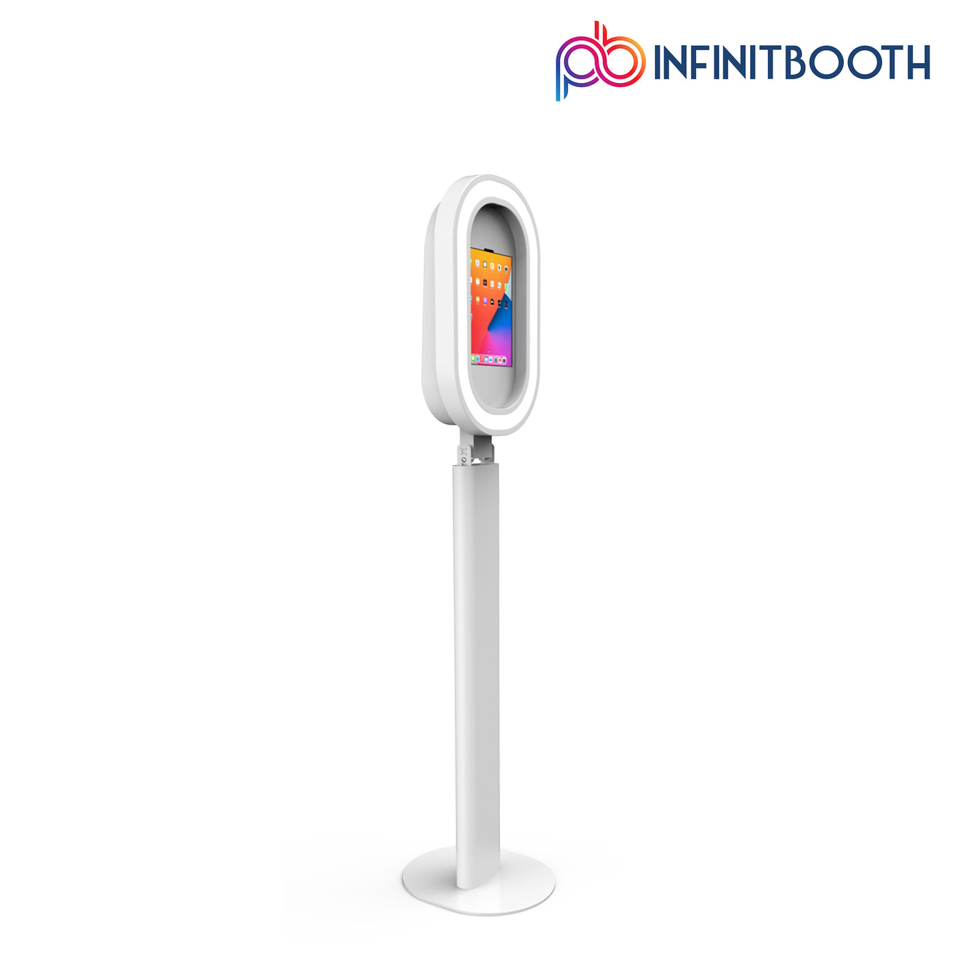 Vivid iPad Photo Booth – LED Ring Light Shell for Professional Events