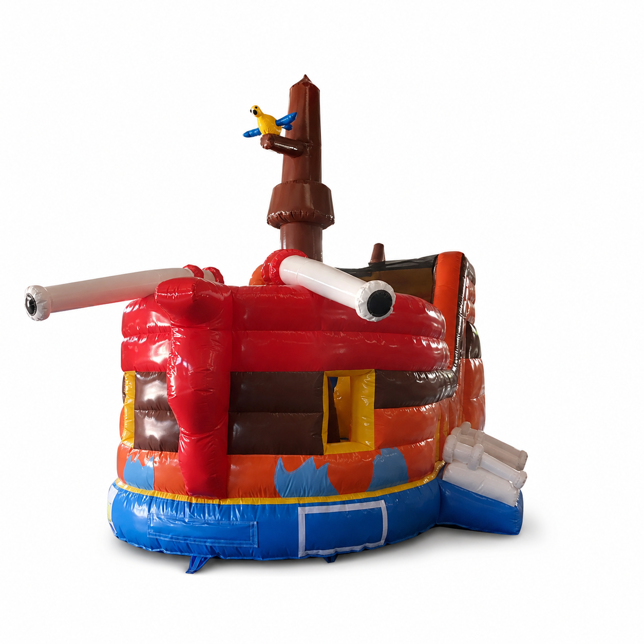 Pirate Ship Inflatable Slide