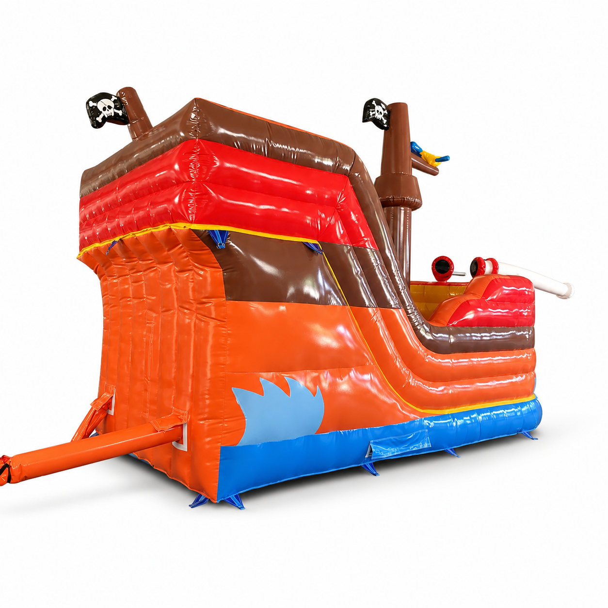 Pirate Ship Inflatable Slide