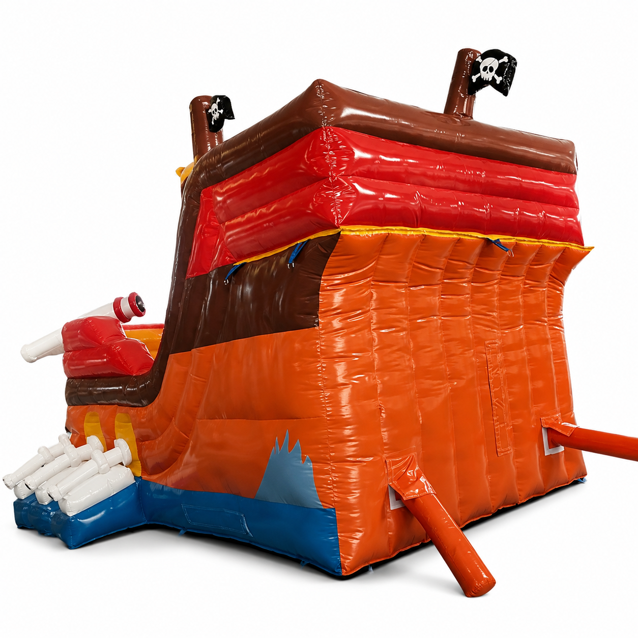 Pirate Ship Inflatable Slide