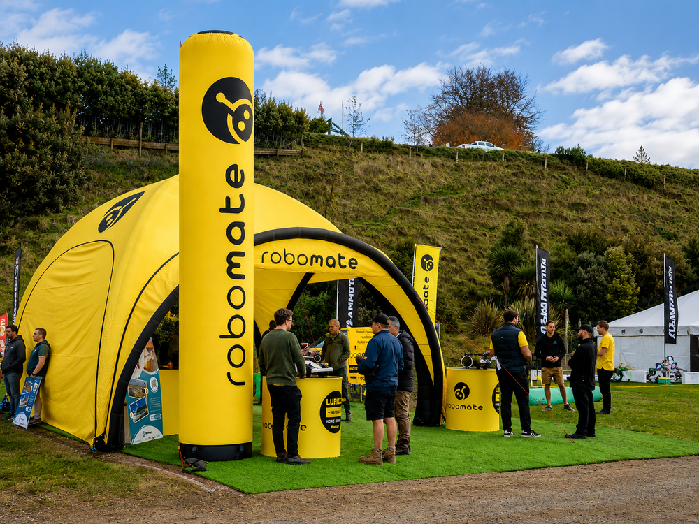 Custom inflatable tent for brand activation