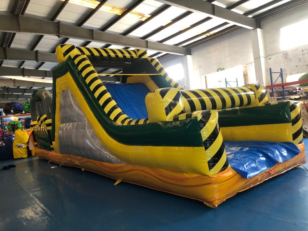 Toxic Inflatable Obstacle Course – Commercial Toxic-Themed Obstacle Run