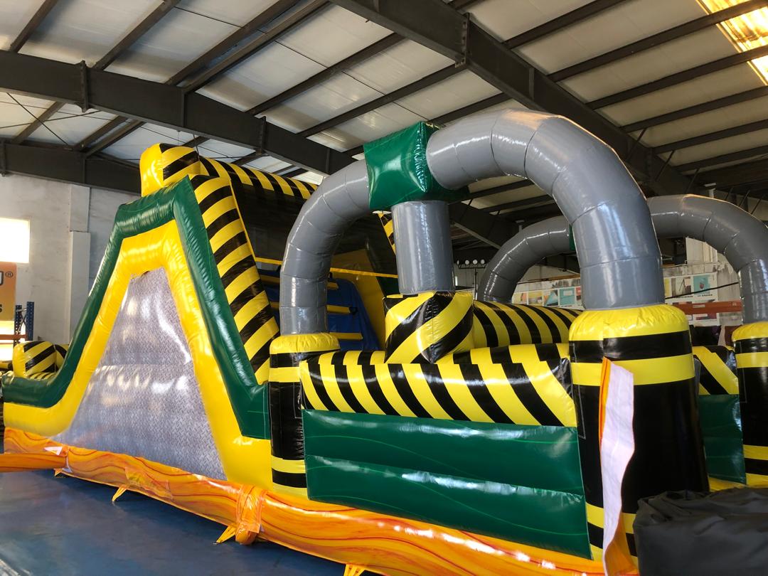 Toxic Inflatable Obstacle Course – Commercial Toxic-Themed Obstacle Run