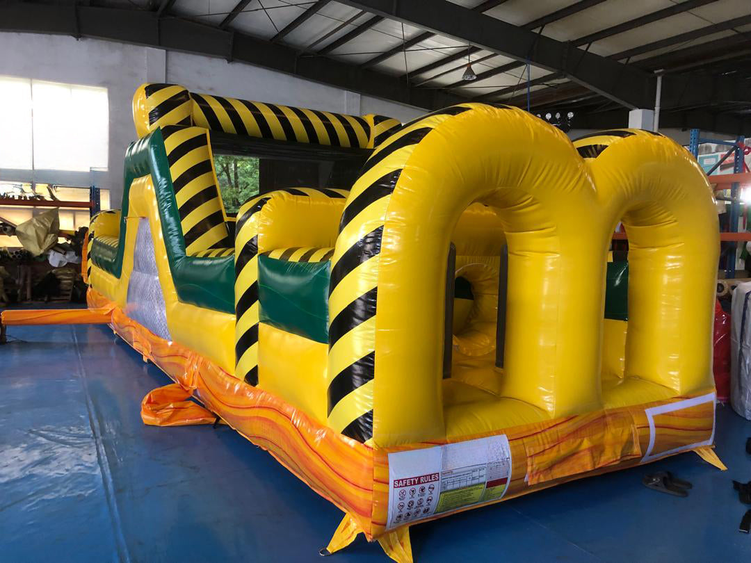 Toxic Inflatable Obstacle Course – Commercial Toxic-Themed Obstacle Run