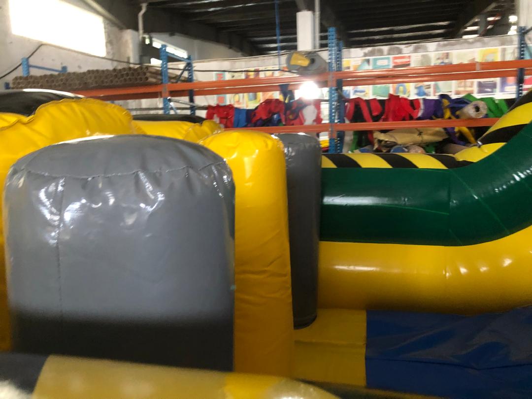 Toxic Inflatable Obstacle Course – Commercial Toxic-Themed Obstacle Run