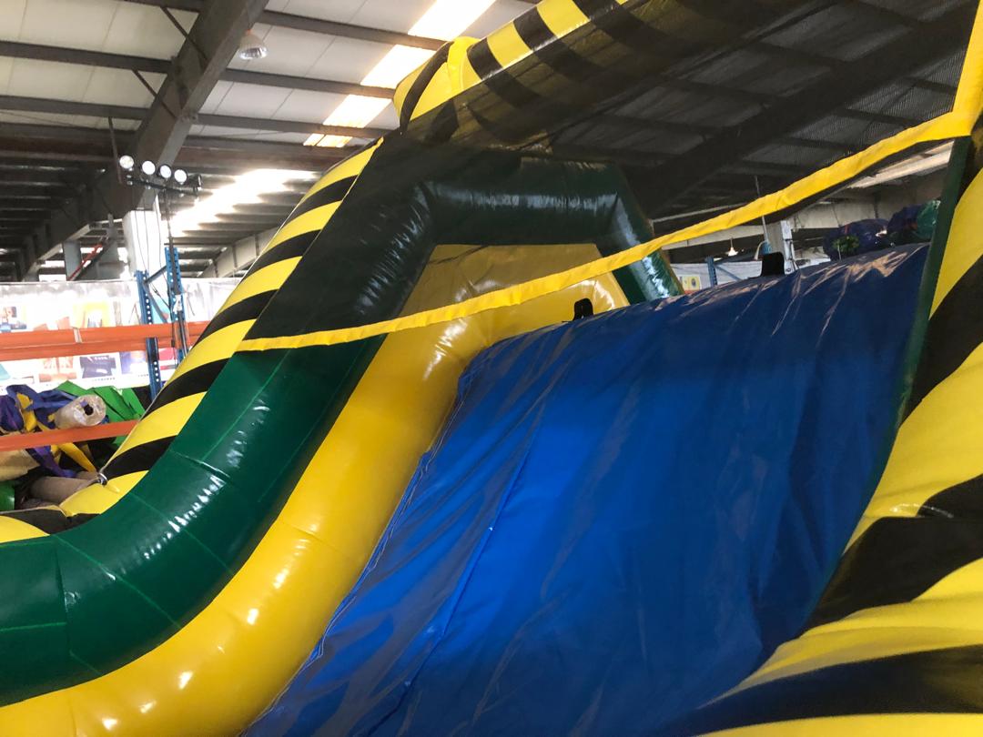 Toxic Inflatable Obstacle Course – Commercial Toxic-Themed Obstacle Run