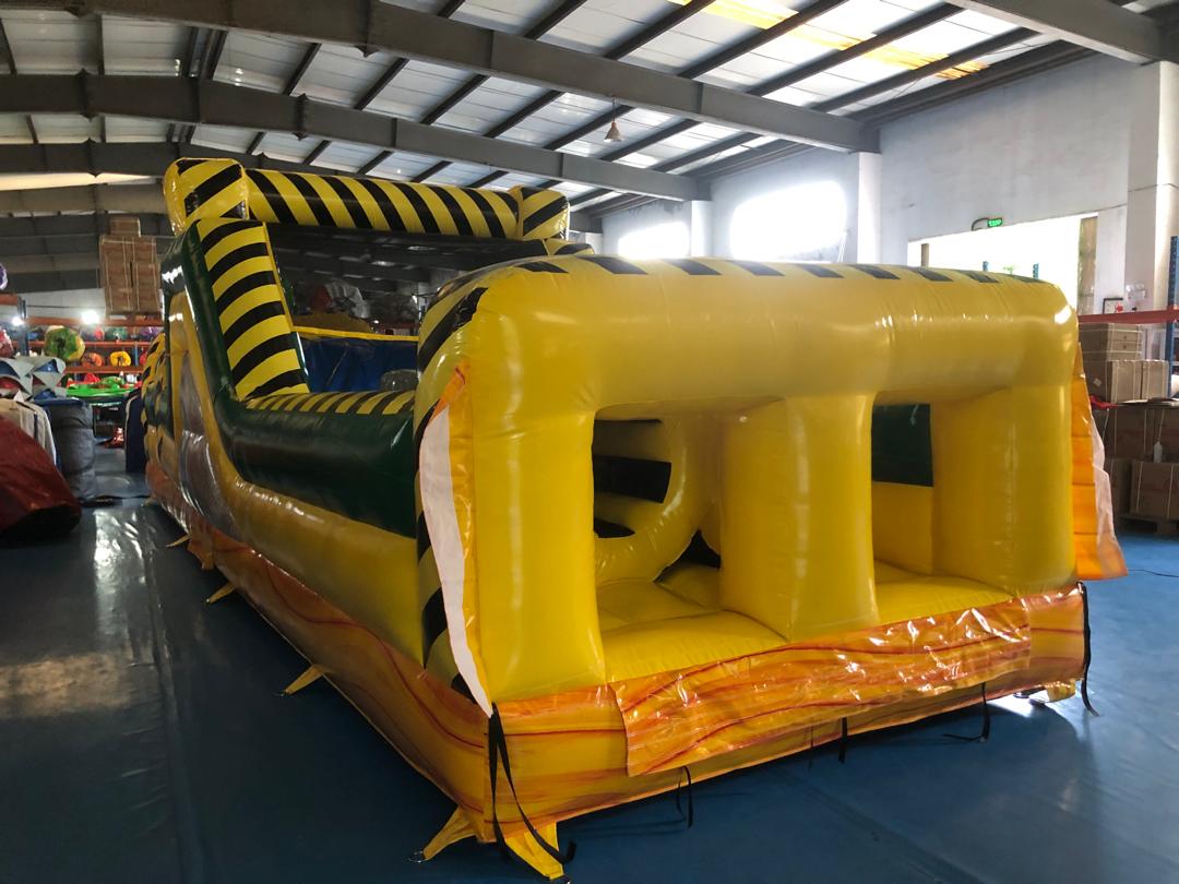 Toxic Inflatable Obstacle Course – Commercial Toxic-Themed Obstacle Run