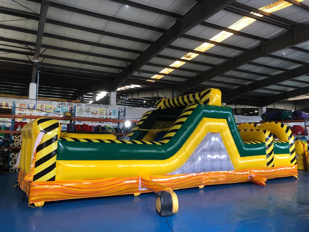 Toxic Inflatable Obstacle Course – Commercial Toxic-Themed Obstacle Run