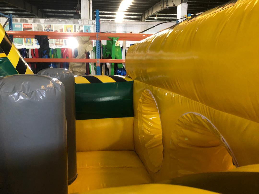 Toxic Inflatable Obstacle Course – Commercial Toxic-Themed Obstacle Run