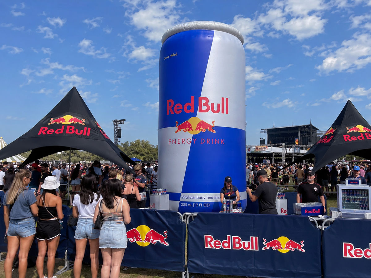 Custom advertising inflatable project