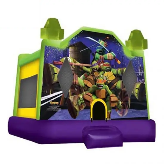 Ninja Turtle Bounce House