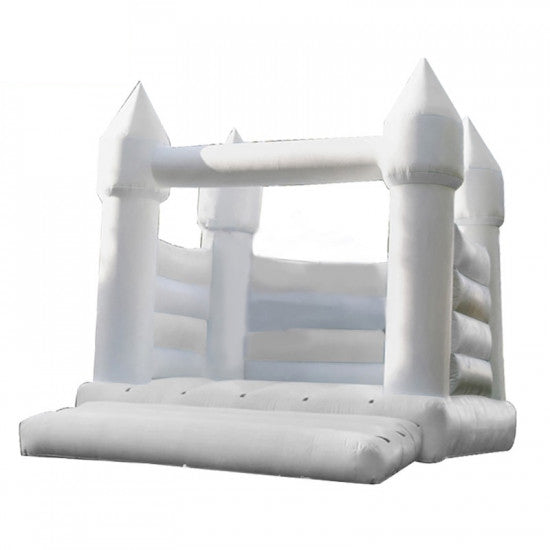 White Bouncy Castle 