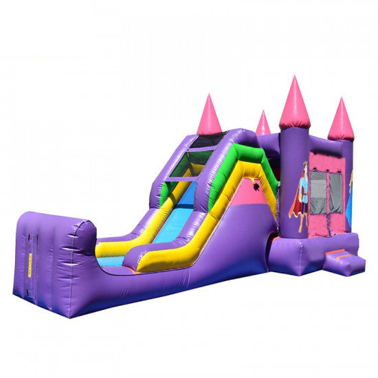 Inflatable Princess Bouncer with slide