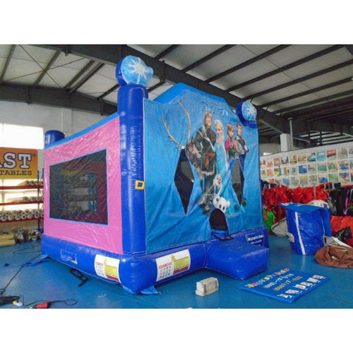 Load image into Gallery viewer, Frozen Bouncy Castle combo
