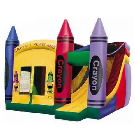 Crayon Inflatable Castle