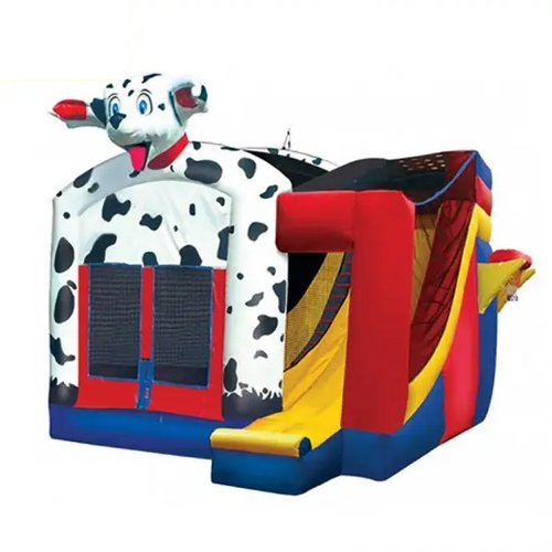 Load image into Gallery viewer, Dalmatian Combo Bounce House
