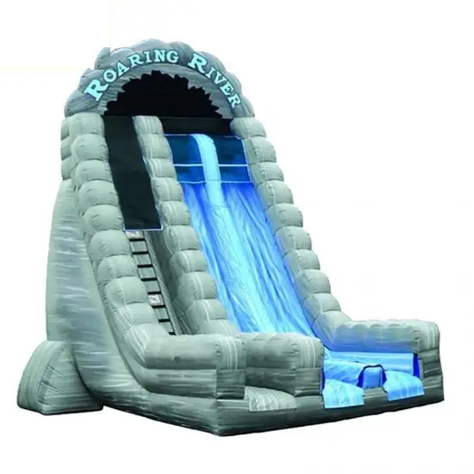Roaring River Dual Lane Inflatable Dry Slide