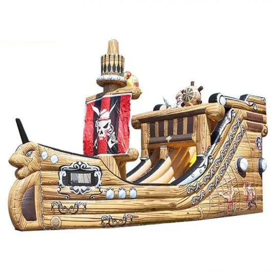 Inflatable Pirate Ship Slide