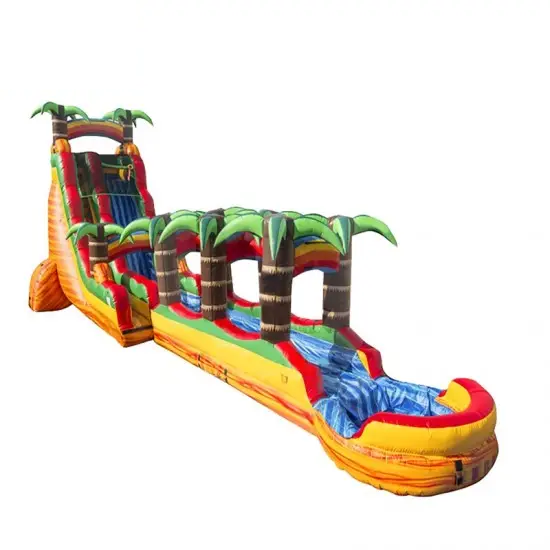 Palm Tree Inflatable Water Slide