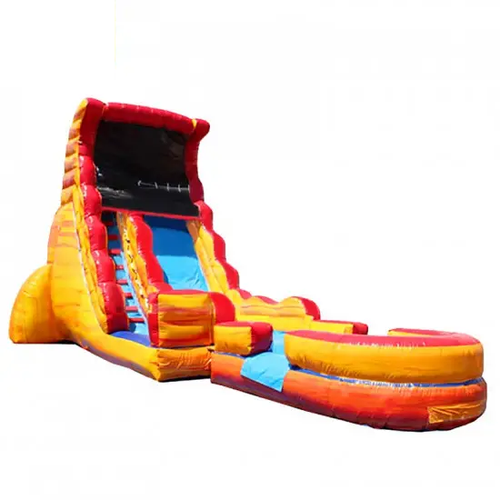 Load image into Gallery viewer, Volcano Inflatable Water Slide
