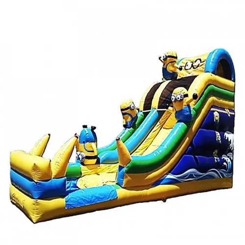 Load image into Gallery viewer, Minion Inflatable Water Slide

