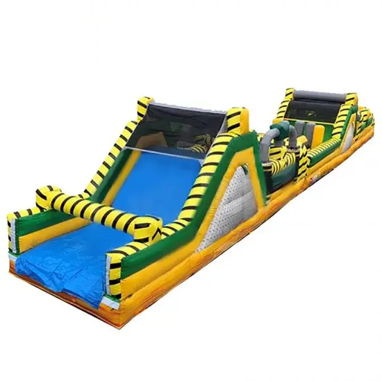 Toxic Inflatable Obstacle Course – Commercial Toxic-Themed Obstacle Run