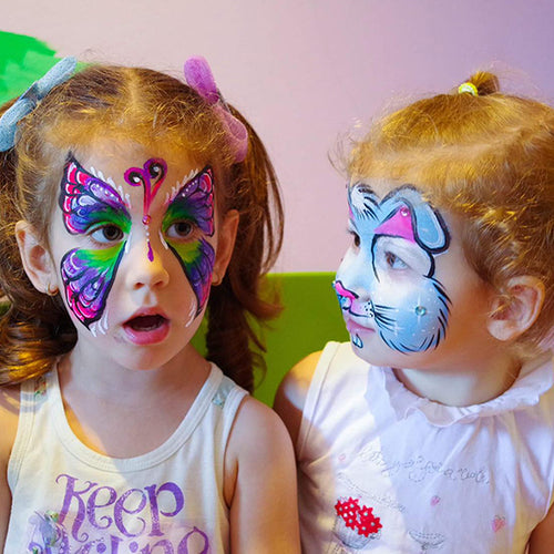 Load image into Gallery viewer, Professional face painting service for kids and adults at events in Toronto. Fun and colorful designs for birthdays, festivals, and more
