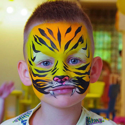 Load image into Gallery viewer, Professional face painting service for kids and adults at events in Toronto. Fun and colorful designs for birthdays, festivals, and more
